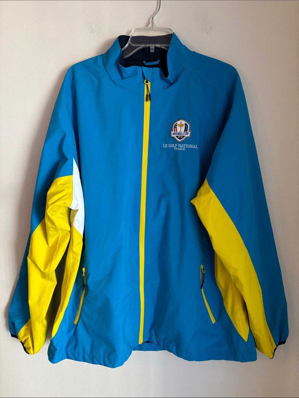 Ryder Cup Golf windbreaker men’s women’s lightweight packable Jacket 3XL unisex
